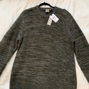 Carhartt WIP brand new XL sweater black grey mix